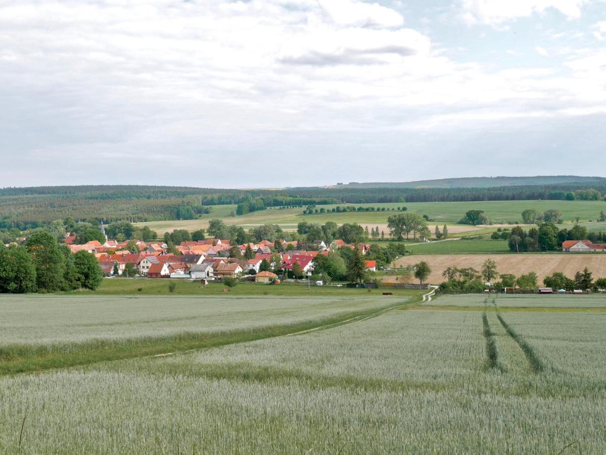 Pension Gruenes Herz Tonndorf Exterior foto