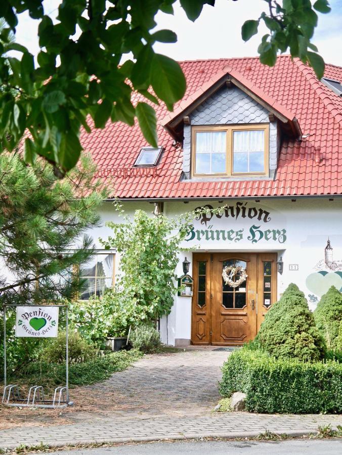 Pension Gruenes Herz Tonndorf Exterior foto